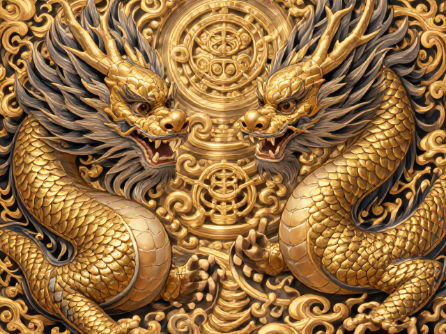 龙凤纹麒麟献瑞卷草纹,解析传统吉祥图案寓意与文化价值