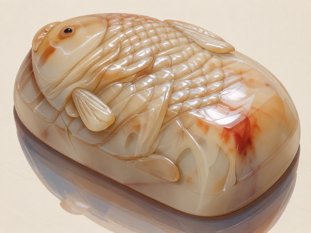 鱼脑冻印章浅凹设计,发墨细腻不洇墨,文房雅玩首选