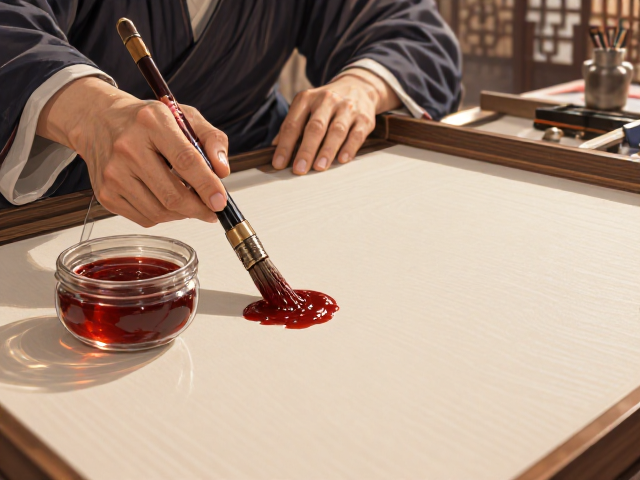 中华老字号裱画浆糊搭配排笔刷,专业装裱工具选购指南