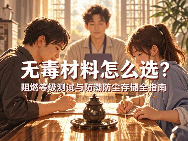 无毒材料怎么选？阻燃等级测试与防潮防尘存储全指南