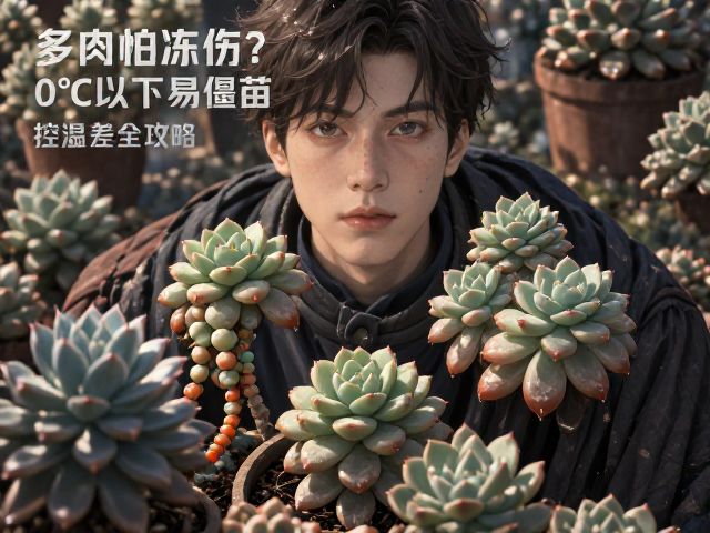 多肉怕冻伤？0℃以下易僵苗，控温差全攻略