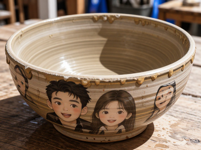炻器泥面碗定制，打造独特肌理装饰，提升餐桌美学