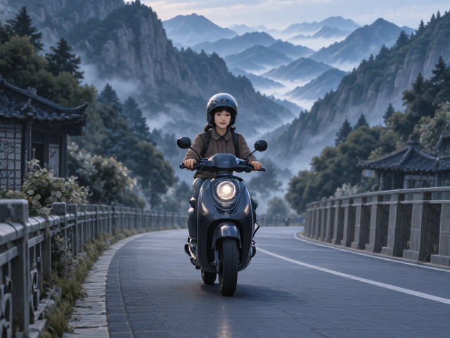 踏板车一日休闲骑行,探索风景区外围小众秘境