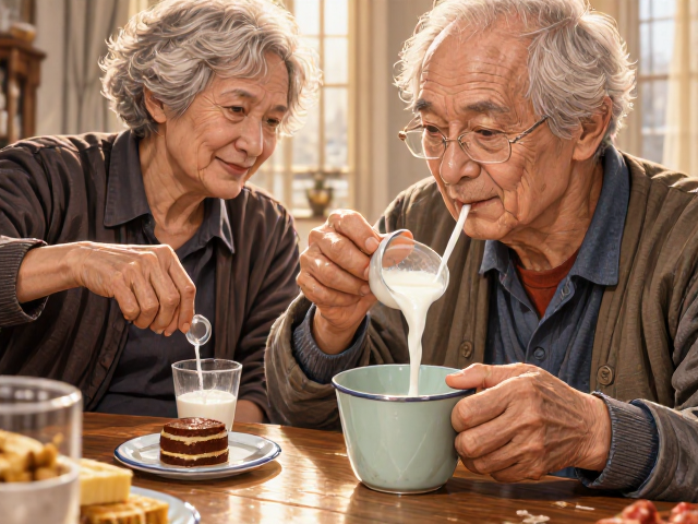 复合蛋白粉怎么冲？老年日常营养管理，牛奶冲调全攻略