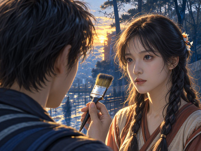 印象派外光绘画革命,猪鬃刷与冷暖对比强烈的创作秘密