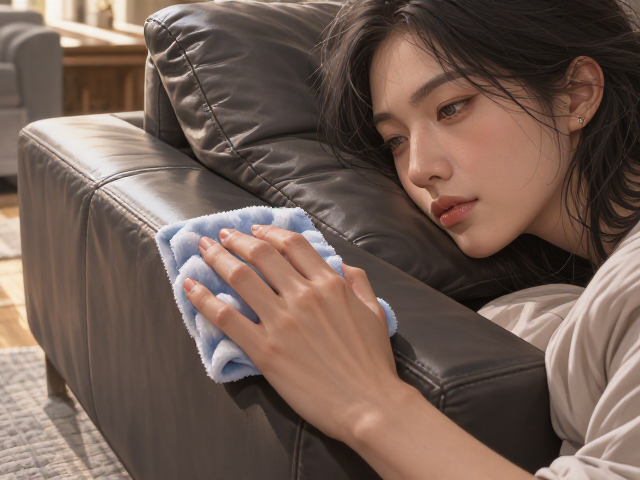 居家短时午休,皮质沙发快速擦拭保养指南,3分钟焕新