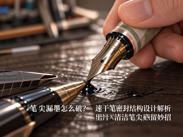笔尖漏墨怎么破？速干笔密封结构设计解析及清洁笔尖残留妙招