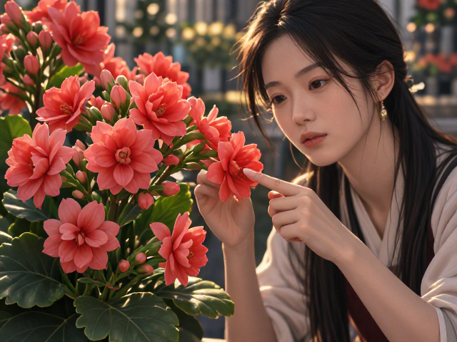 长寿花花期停氮防烂根,预防性杀菌保花期,花开不断