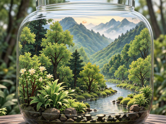 浙江杭州生态瓶制作,打造立体层次感的微景观指南