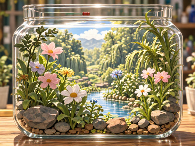 复古幽静生态瓶，打造微缩田园秘境，治愈系桌面景观指南