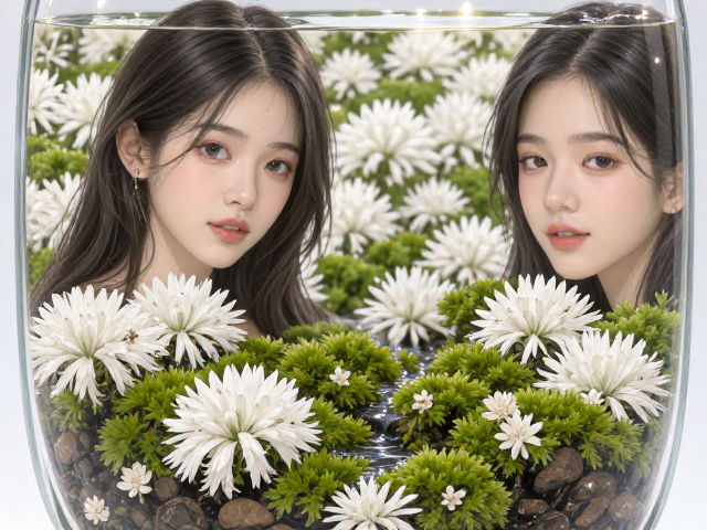 生态瓶白发藓湿度控制练习,新手必看保湿技巧