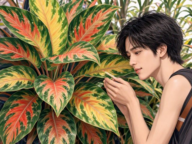 彩叶竹芋定期通风防烂根,寓意步步高升养护全攻略