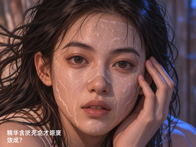 精华含量与使用量的直观判断标准