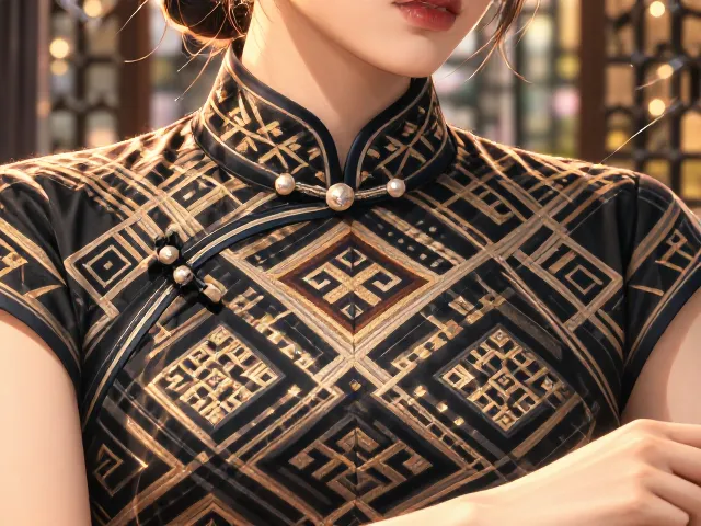 几何美学与施针技法的视觉对话