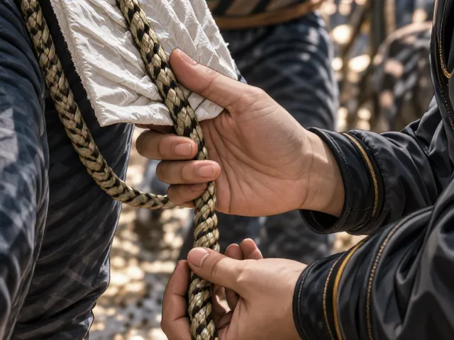 加粗尼龙拖拽绳索怎么用?牵引前检查受力点,收纳袋包装指南