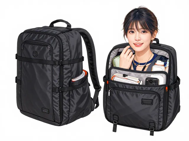 10L两日收纳包推荐,耐磨尼龙轻量小包,短途旅行必备神器