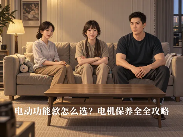 电动功能款沙发客厅主位怎么选？电机保养全攻略