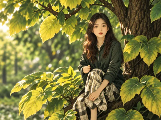 幸福树调节湿度技巧，打造自然野趣，让叶片油绿不发黄