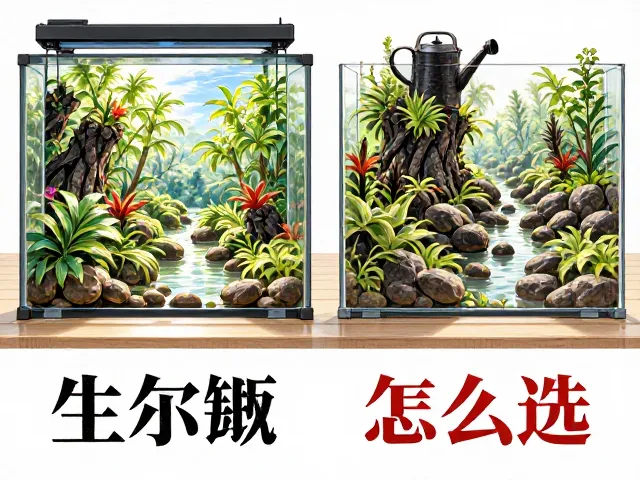 生态瓶vs生态缸怎么选?搭配喷壶养护,打造桌面微景观