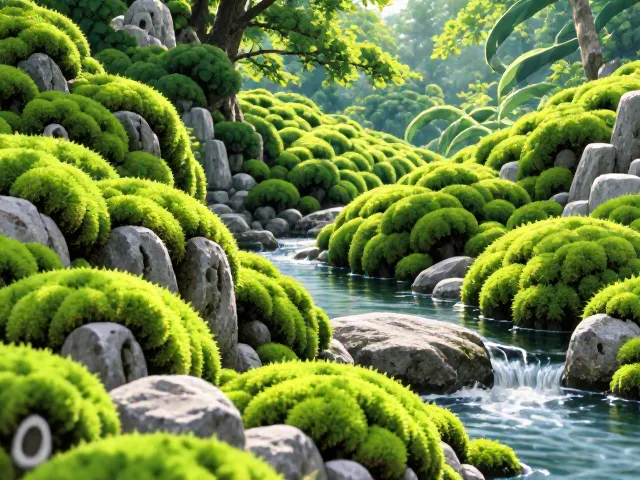 中国苔藓文化圈,生态瓶清新翠绿,打造治愈系微景观