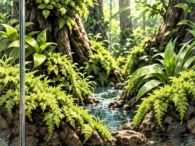 生态瓶DIY指南，水苔打造自然野趣，新手也能轻松复刻微景观
