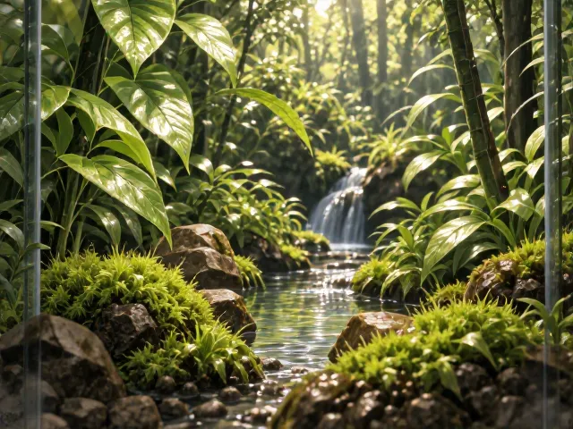 生态瓶DIY指南，水苔打造自然野趣，新手也能轻松复刻微景观