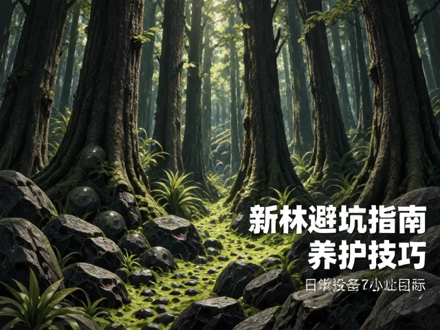 火山石打造森林秘境生态瓶,新手避坑指南与养护技巧