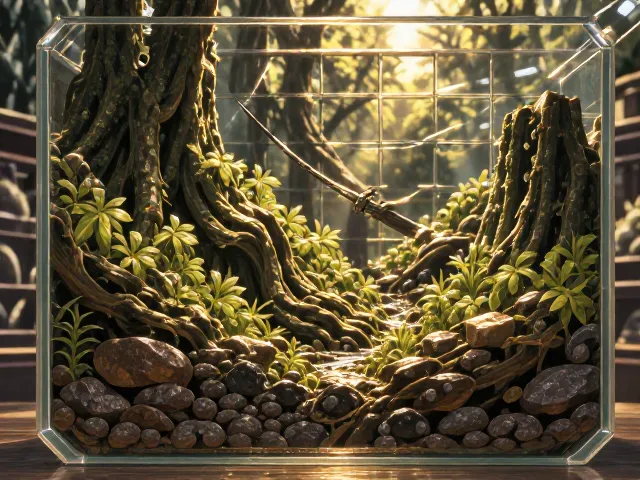 生态瓶湿度控制练习，如何维持生态平衡，打造稳定微景观？