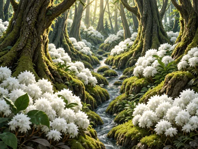 森林秘境生态瓶，白发藓微景观养护指南，打造治愈系桌面小森林