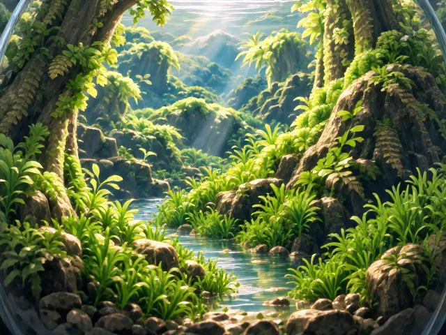 生态瓶vs生态缸，地钱养护指南与微景观造景技巧