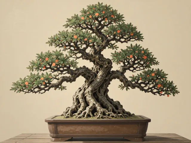 榕树老桩盆景,如何打造平衡稳定的艺术珍品?