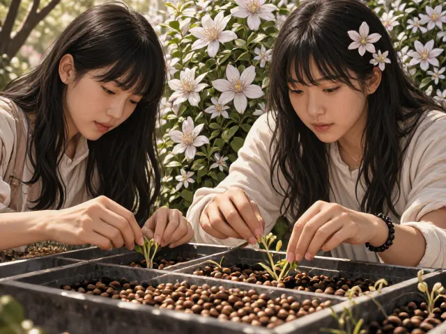 铁线莲播种育苗全攻略,从种子到爆花,轻松美化你的花园空间