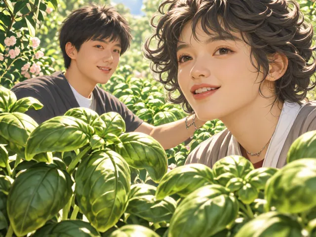 罗勒微苦回甘,打造香草花园造景,SEO优化引流指南
