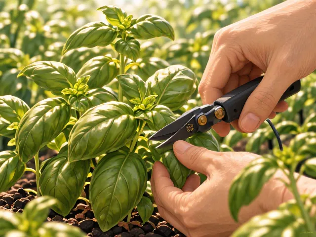 罗勒药用原料种植，修剪打顶技巧与产量提升指南
