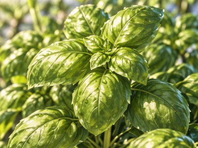 罗勒花叶俱美且抗菌消炎,揭秘这种香草的养生与观赏双重价值