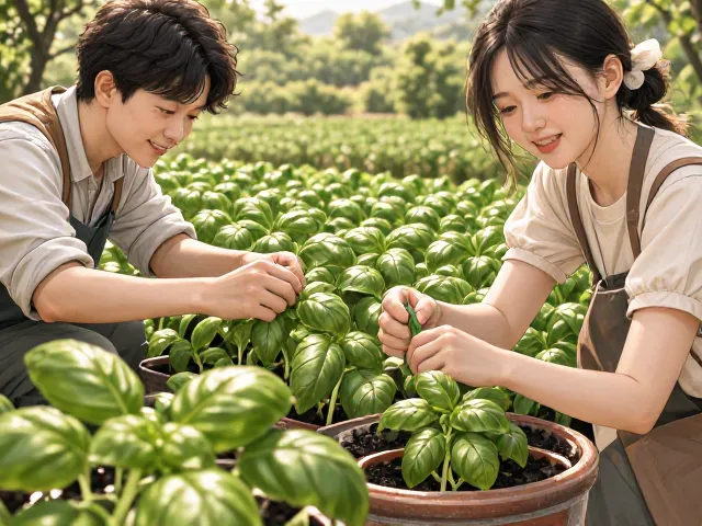罗勒播种育苗全攻略，自然疗愈香草，新手轻松种出满屋清香