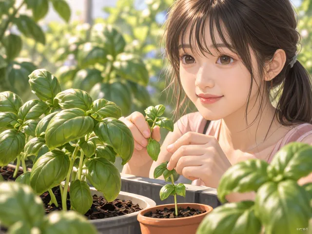 罗勒播种育苗全攻略，自然疗愈香草，新手轻松种出满屋清香