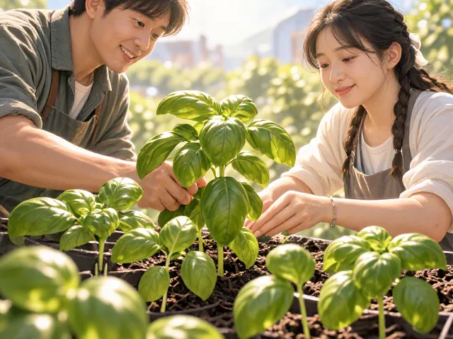罗勒播种育苗全攻略，自然疗愈香草，新手轻松种出满屋清香