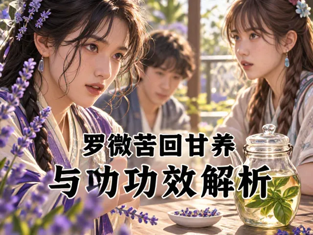 罗勒配薰衣草，微苦回甘的养生茶饮配方与功效解析