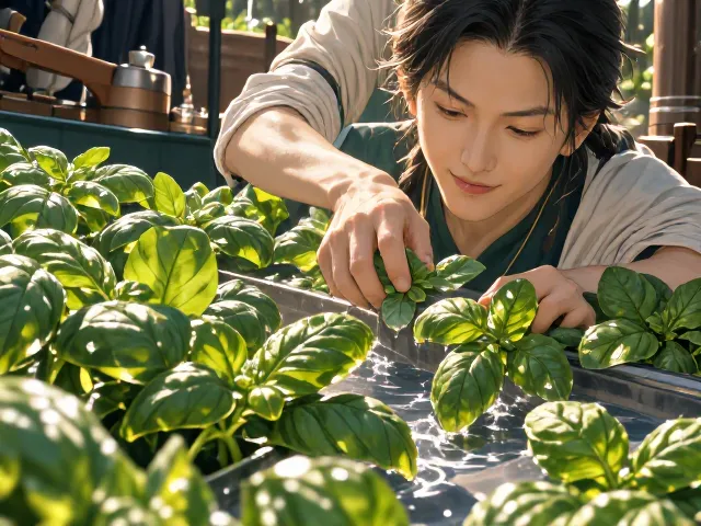 罗勒冷冻干燥保存法,适度浇水忌积水,锁住新鲜风味