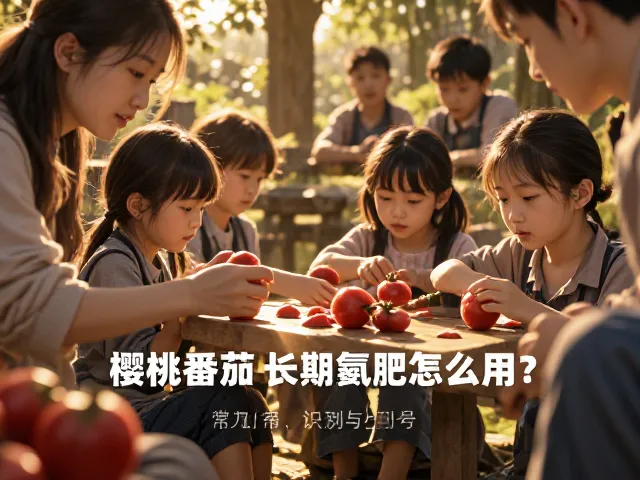 樱桃番茄生长期氮肥怎么用？亲子自然教育实操指南