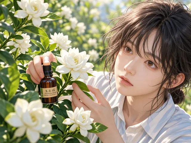 栀子花养护，注意通风防病虫害，部分精油需稀释