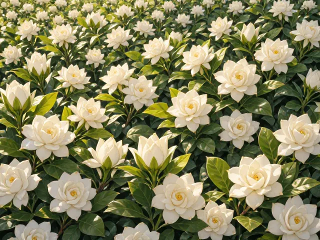 栀子花玫瑰定期修剪促分枝，花开爆盆秘籍