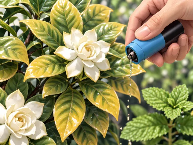 栀子花控水防黄叶,薄荷象征活力,花友必看的浇水养护指南