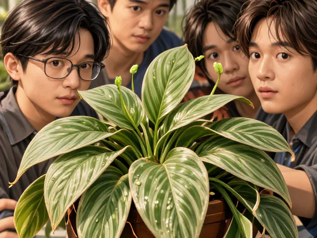 珍珠吊兰绿萝叶尖干枯?4招救活,新芽蹭蹭长
