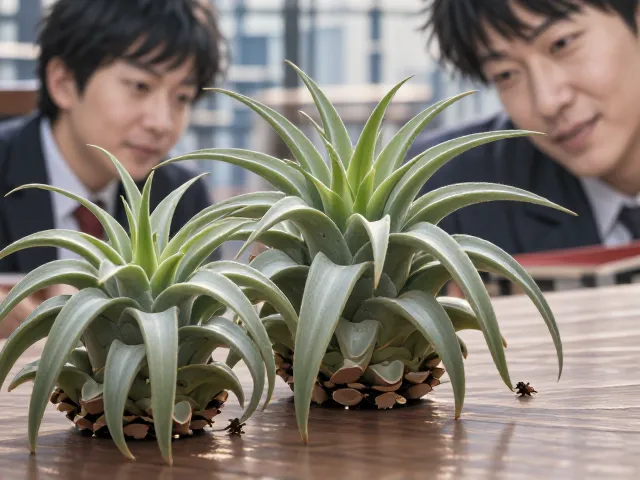 办公桌空气凤梨长蚜虫怎么办?3步彻底清除不伤植物