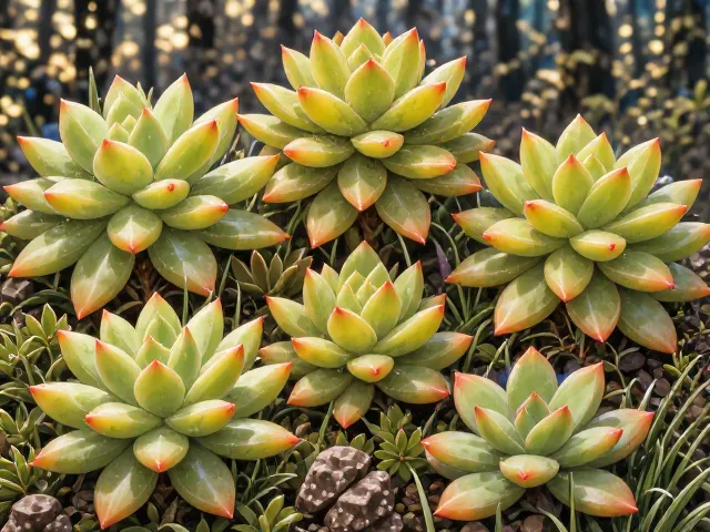 迷你景天高低错落有致?3招观察生长状态,打造精致微景观