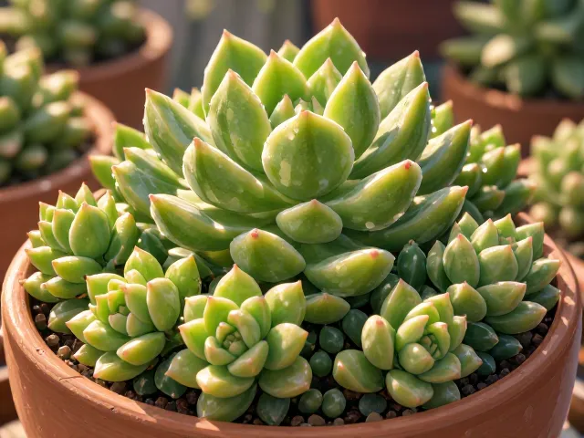 迷你景天生长缓慢?季节性光照调整秘籍,养出饱满状态