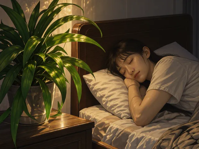 卧室床头能养吊兰吗？解析植物生理生态功能与助眠效果