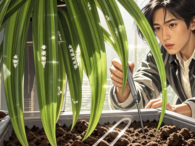吊兰定期除虫防病,养护秘籍让叶片油绿无虫害